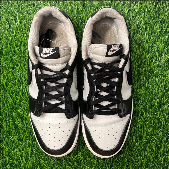 Nike Dunk Low Chenille Swoosh - Black Grey Fog - Picture 4 of 9